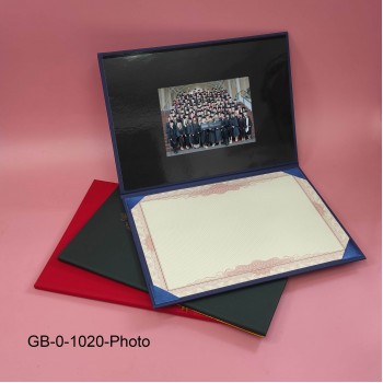 GB-0-1020 優質厚硬紙證書套 (A4)